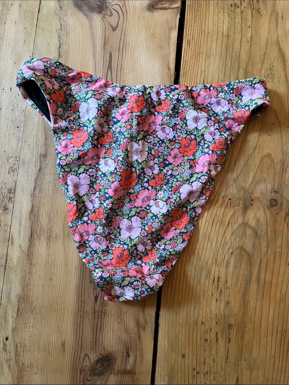 J CREW x Liberty of London M Bikini Bottoms HR in Meadow Song Fabric Floral
